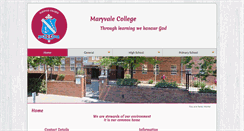 Desktop Screenshot of maryvalecollege.co.za